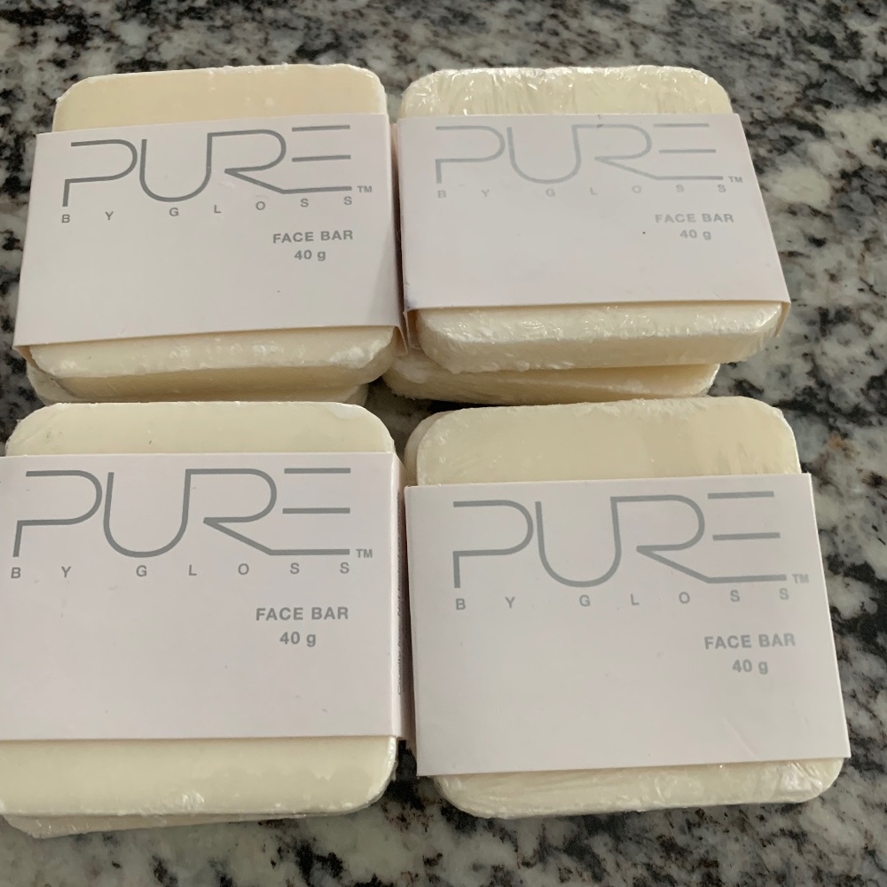 8 Bars of PURE by Gloss Facial Bars